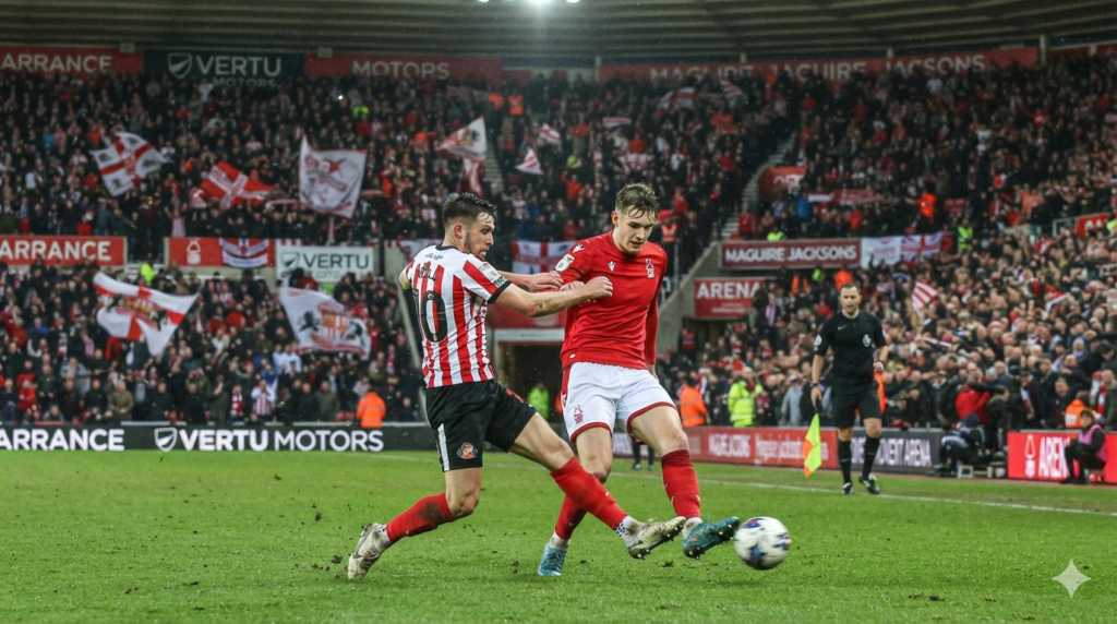 sunderland vs nottm forest